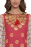 Metalic Print Floral Tunic