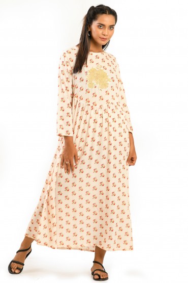Printed Maxi Dress