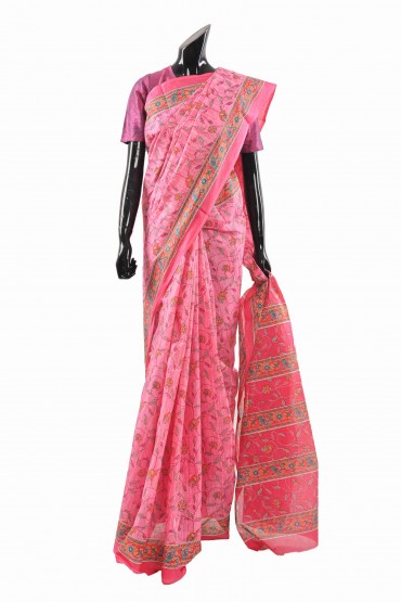 Printed Cotton Sari