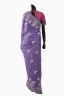 Signature Gold Printed Cotton Sari With Blouse Piece