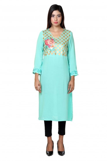 Floral Infusion Tunic