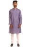 Geometric Print Cotton Panjabi