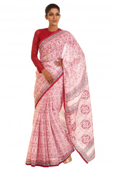 Baroque Printed Cotton Sari