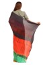 Abstract Print Sari