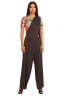 Glittery Pleated Sari Pant