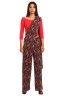 Floral Printed Pleated Sari Pant