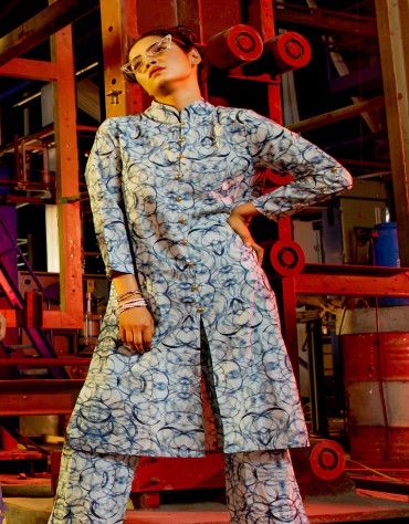 Surrealist Tunic Set
